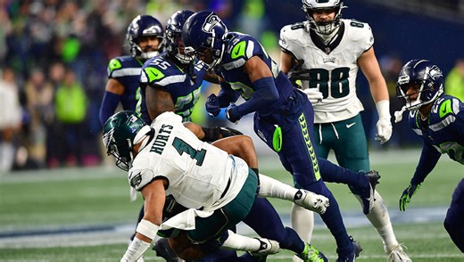 Who Seattle Seahawks reportedly met with at NFL combine