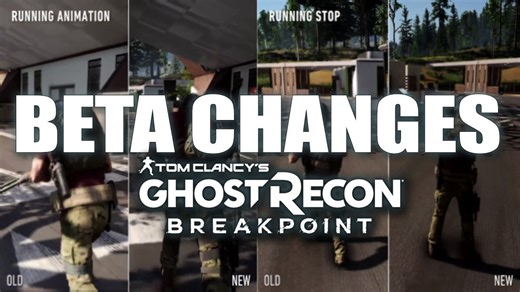 BETA CHANGES - Ghost Recon Breakpoint