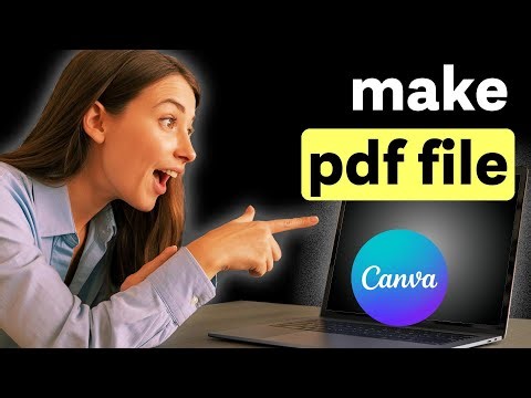How to Make Pdf File in Canva