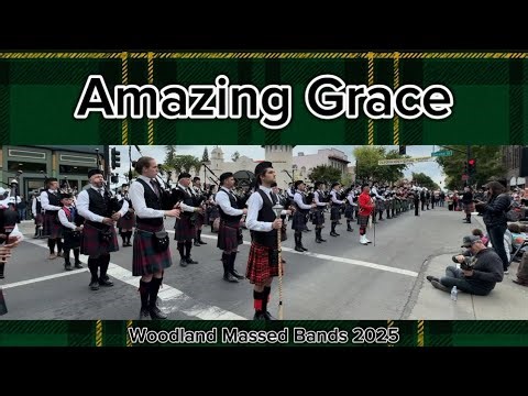 Amazing Grace at Woodland Massed Bands | Woodland 2025