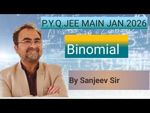JEE Main PYQ Binomial January 2026