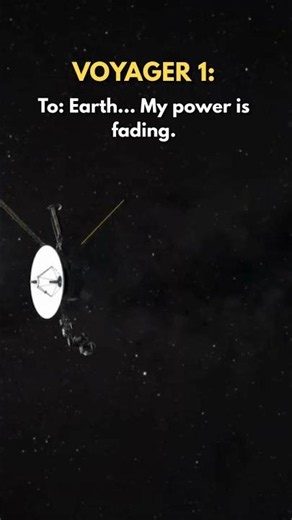 Voyager 1’s Heartbreaking Last Message to Earth 💔🛰️#shorts #voyager1 #nasa #space