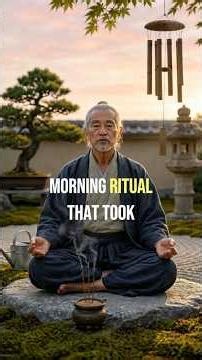 Samurai Morning Ritual for Razor-Sharp Focus (5 Minutes)