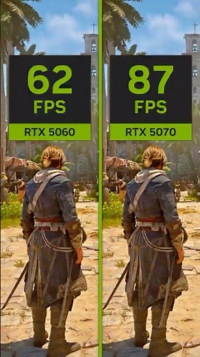 RTX 5060 vs 5070 vs 5080 on Assassin's Creed Black Flag Resynced!