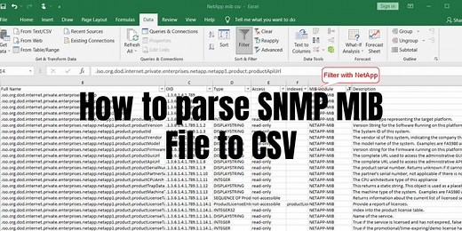 How to Parse SNMP MIB Files to generate a list of Devices and OID | Parse MIB to CSV {easy way 2023} - Technology Savy