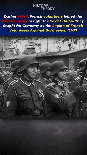 French Soldiers Fight For Germany In WWII
