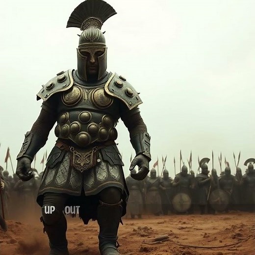 He Talked With Them, Behold, The Champion, The Philistine Of Gath, Goliath By Name. #goliath #gaints