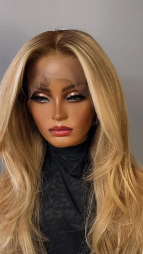 DALINA - Custom Made Transparent Lace Frontal Wig / 100% Human Hair 24” / Natural Golden Cashmere Blonde / Layered & Bomshell Blow Out ✨ . Last 4 Slots Now Remaining For December Orders ! Custom Made Human Hair Wigs & 20% OFF ALL Revamp Services 🙌🏼 DM or WhatsApp to order . #jelaniwigs #wigsforsale #wiggoals #humanhairwigs #wigmaker #custommadewigs | Jelani J. Jordan