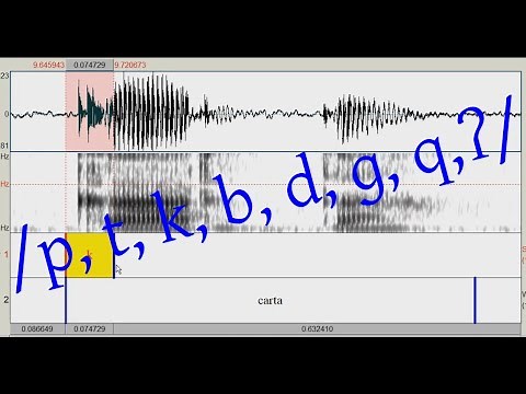 Praat 7 Consonantes Oclusivas