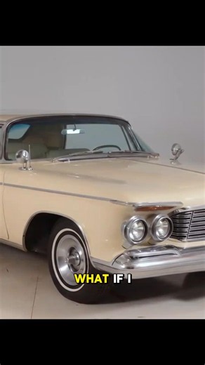 This 1963 Chrysler Imperial Crown Made Cadillac Nervous! #automobile #cartok #viralshorts #shorts