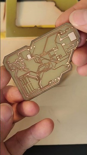 How to use ComMarker b4 to laser engrave PCB #pcb #fiberlaserengraving #laserengraving