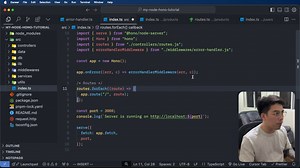Implement Error Handler Middleware in API See full video on YouTube "bossROD TV" #bossrodtv #codewithbossrod #nodejs #honojs #programming #coding #backend | Code with boss ROD