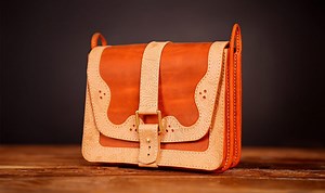 CreativeAwl手工制作风琴斜挎包