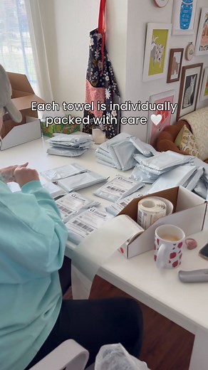 We are so excited to make these tea towels into a special experience for you to open each month! We wanted to bring more simple pleasures to your life & make high quality, everyday products worth using that get delivered right to your door. So the Tea Towel Club was born. With more than 2,700 members and counting, we can’t thank you enough for supporting the club—and our amazing team of women who pack and ship your orders each month! Thank you!! There’s a link in our bio to join :) #teatowelclub