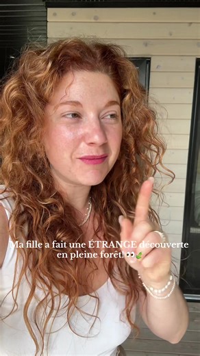 Découverte étrange en pleine forêt par ma fille