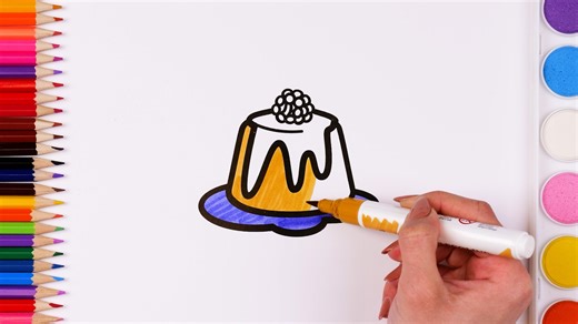 Coloring and learning Colors Names for Kids