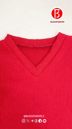 Turtleneck sweater modified like this, it looks good and beautiful when worn Slow Verision Full Video Tutorial Episode 123 Follow My Page Facebook : Bilochpuratips 2 Diy . . . . . . #bilochpuratips2diy #bilochpuratips #needlework #sewing #fblifestyle #reels . | Bilochpuratips 2 Diy