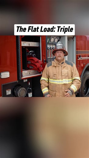 The Triple Flat Load variation offers another option that offers more control in a compact stretch. In this episode, Kyle Romagus explains how deploy the Flat Load as a triple toad configuration, highlighting its advantages for a short, obstacle free stretch showing the flat load’s adaptability on the fireground. #firefightersoftiktok #firefighter #usa🇺🇸 #firemans