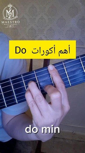 أهم الأكورات في دو مينور C Minor | #GuitarChords #MusicTheory #LearnGuitar #GuitarLesson
