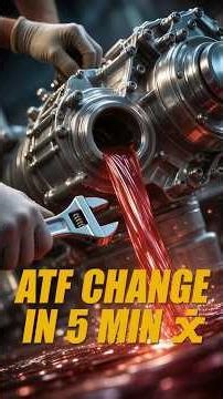 ATF change in 5 min.#carrepair