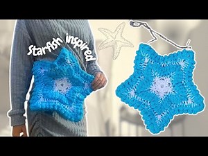 How to Crochet a Star Bag | Cute and Easy Beach Bag Tutorial DIY