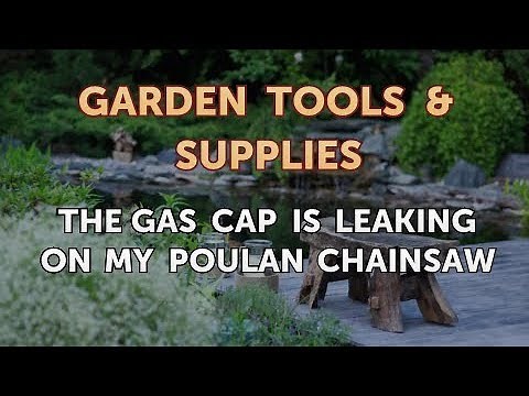 The Gas Cap Is Leaking on My Poulan Chainsaw