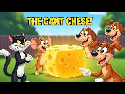 The GIANT Cheese Adventure | Funny Mouse, Dog & Cat Cartoon