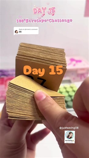 Day 15 of the 100 Envelope Challenge