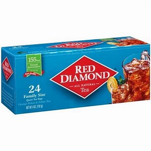 Red Diamond Pekoe and Orange Pekoe Tea Bags, Iced Tea Bags, Family Size, 24 Ct - Walmart.com