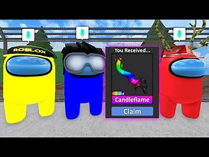 ROBLOX MM2 AMONG US!! (Voice Chat)