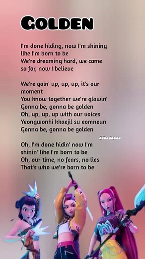 Golden: K-Pop Demon Hunters Lyrics That Hit Hard
