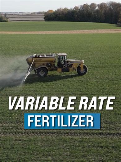 Today's technology makes it simple and easy to apply variable rate fertilizer.