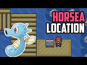 How to Catch Horsea - Pokémon FireRed & LeafGreen