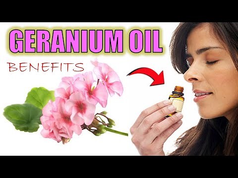 13 INCREDIBLE Geranium Oil Benefits - HAIR GROWTH, ACNE, FACE & SKIN | How To Make Geranium oil
