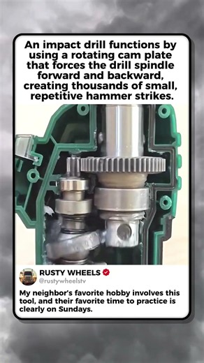 HOW IMPACT DRILLING WORKS INSIDE