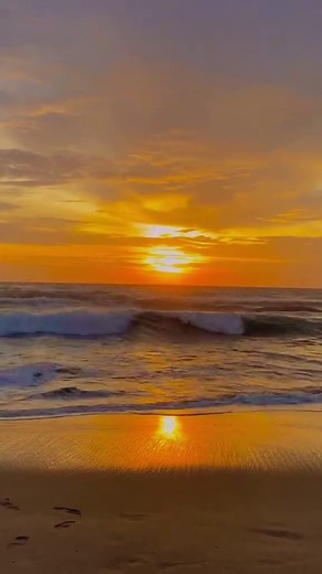 Pemandangan Sunset Di Pantai Aesthetic: Indahnya Senja Hari