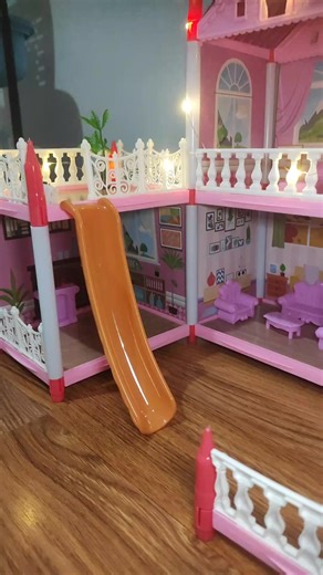 Rumah rumahan barbie #mainananak #rumahbarbie #mainanrumahbarbie #rumahmainan