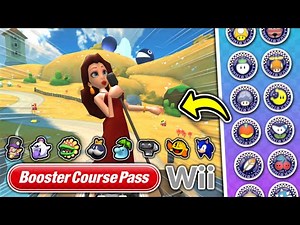 Booster Course Pass in Mario Kart Wii! [+100 Custom Characters / Karts!]