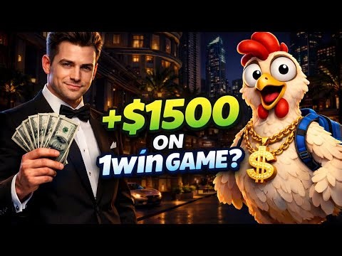 Chicken Road 1WIN Game Is Insane | CHICKEN ROAD STRATEGY