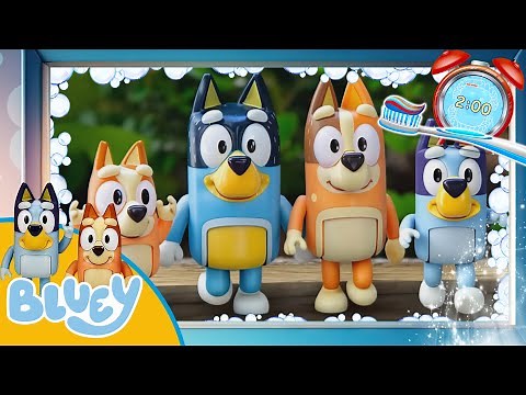 Bluey 2 Minute Toothbrush timer with New Music Family Run