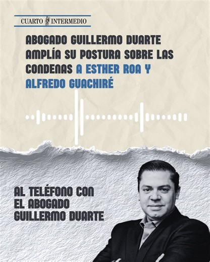 Guillermo Duarte confunde el honor con inmunidad al escrutinio público. Está equivocado.Quienes litigan en causas de alto interés público, representan a sectores de poder y actúan dentro del sistema de justicia por lo que deben tolerar un mayor nivel de control ciudadano.Pretender utilizar querellas penales para silenciar críticas solo evidencia una peligrosa intolerancia al debate democrático.Y algo más: esta persecución no me va a callar. Al contrario, con más rigor jurídico y documental segui