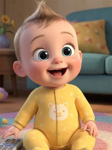 Naughty Baby 3D Cartoon | Cute & Funny Baby Animation