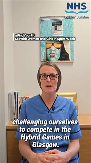 17K views · 115 reactions | Celebrating Scottish Women and Girls in Sport Week  Senior Tissue Viability Nurse Annette Hollis recently took part in the Hybrid Games in Glasgow. For Annette, staying active is a great way to support her mental health and something she genuinely enjoys. Whether it’s sport, walking, or any kind of movement, being active can make a real difference. At NHS Golden Jubilee, we encourage everyone to #FindYourFit 露 | NHS Golden Jubilee | Facebook