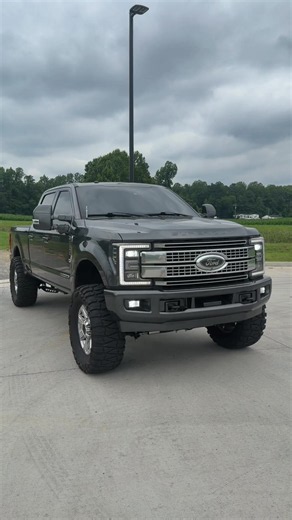 Bubba Truck F250 Diesel Towing on Farmland