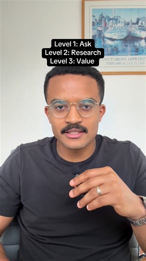 Michael Yitayew | tech | product manager on Instagram: "the 3 levels of networking in tech…if you want the blog I wrote on these 3 levels with real examples, comment “network” below 👇"