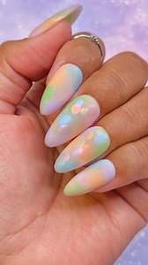 616K views · 3.7K reactions | Pastel chrome bubble nails 﫧✨ Do you...