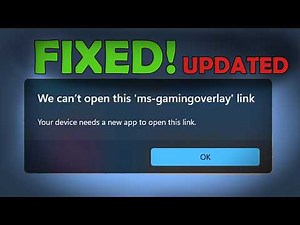 How to Fix MS Gaming Overlay Popup [Updated!]
