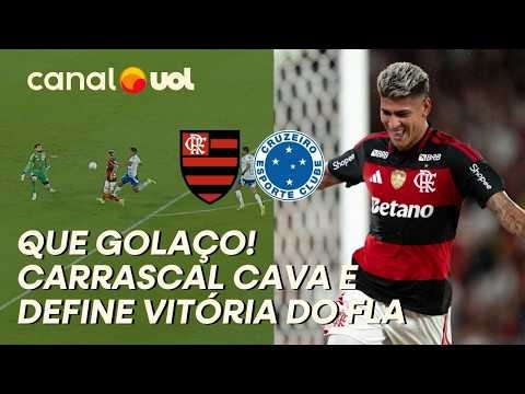 GOL DO FLAMENGO! CARRASCAL DA CAVADINHA E DEFINE VITÓRIA CONTRA O CRUZEIRO!