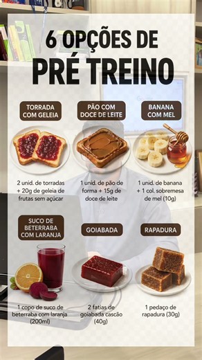 6 PRÉ-TREINOS SIMPLES PARA TER MAIS ENERGIA