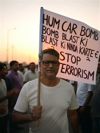 नई दिल्ली कार बम ब्लास्ट की निंदा | Terrorism की खिलाफ आवाज | Stop Terrorism